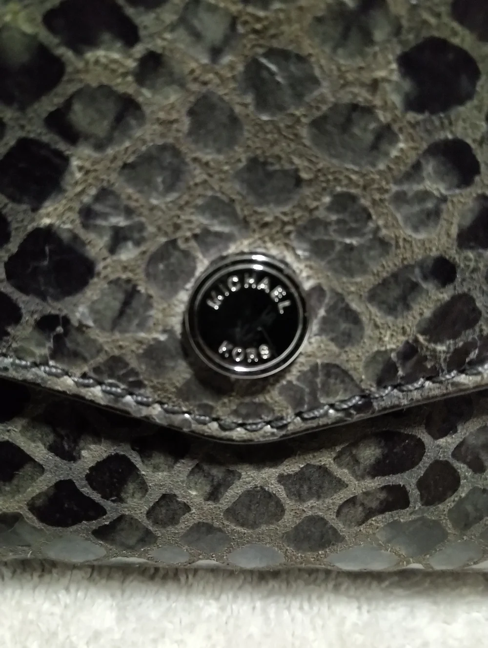 Michael Kors Sleek Textured Crossbody Bag with Chain Strap